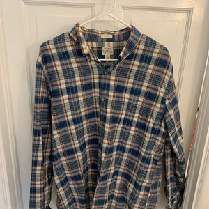 J Crew Indian Madras Plaid Shirt